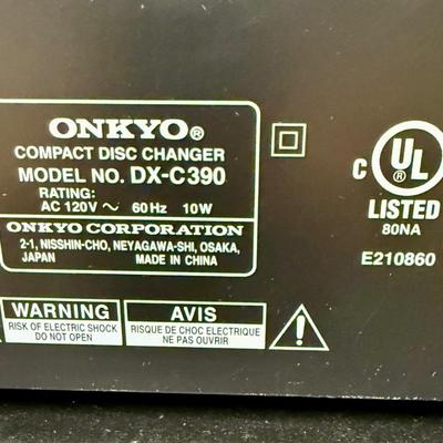 ONKYO DX C390 Compact Disc Changer