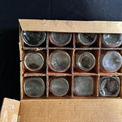 Box of 12 1/2 pint Ball jars