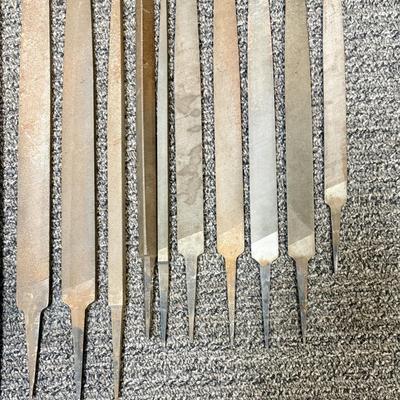 Wood and Metal File Lot