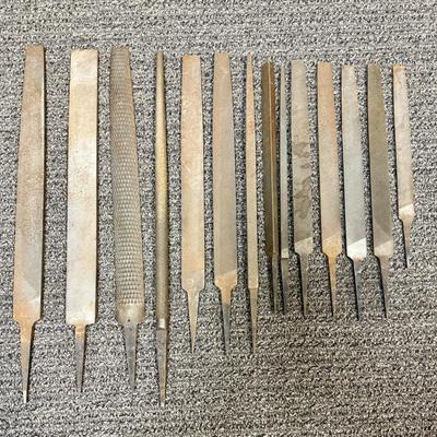 Wood and Metal File Lot