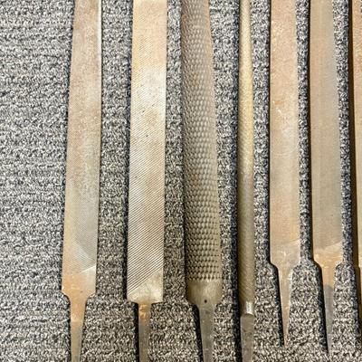 Wood and Metal File Lot