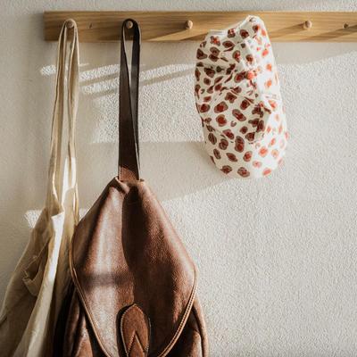 IKEA HÖVOLM Oak Wood Rack w/6 Knobs - Entryway Decor - Home Decorations - 22.5" x 2" x 2"