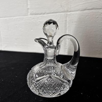 Crystal cruet
