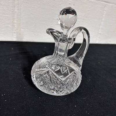 Crystal cruet