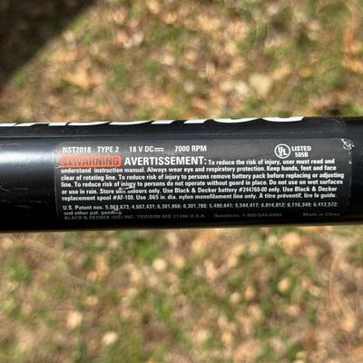 LOT 2S: Black & Decker Weed Wacker GH3000 Grass Hog NST2018 & Edge Hog