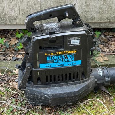 LOT 4S: Sun Joe Pole Chain Saw, Rotoshovel, Worx Jaw Saw, Craftsman Blower/Vac & More