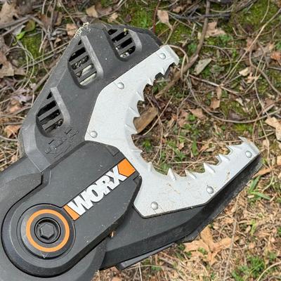 LOT 4S: Sun Joe Pole Chain Saw, Rotoshovel, Worx Jaw Saw, Craftsman Blower/Vac & More