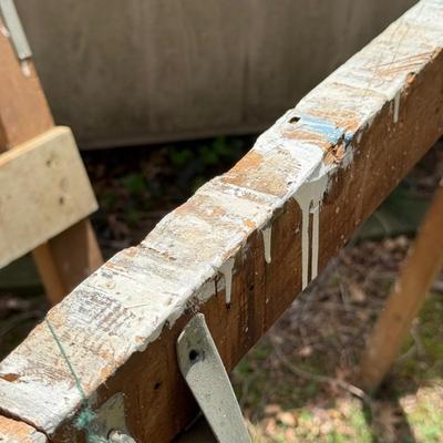 LOT 6S: Workmate 225 Portable Project Center & Vice, Sawhorses & 5 Step Ladder