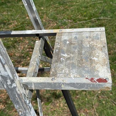 LOT 6S: Workmate 225 Portable Project Center & Vice, Sawhorses & 5 Step Ladder