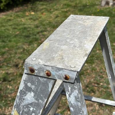 LOT 6S: Workmate 225 Portable Project Center & Vice, Sawhorses & 5 Step Ladder
