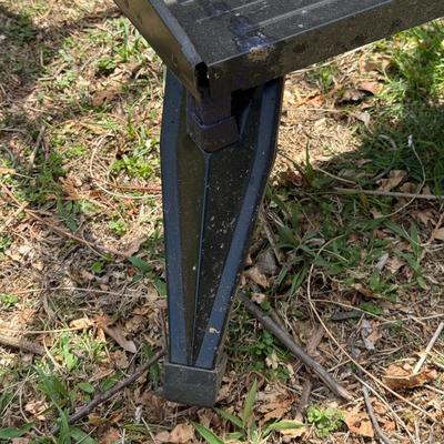 LOT 6S: Workmate 225 Portable Project Center & Vice, Sawhorses & 5 Step Ladder