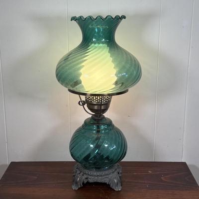 LOT 17X: Beautiful Vintage Hurricane Lamp