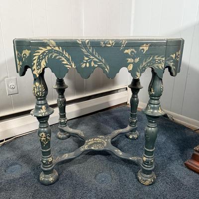 LOT 19Y: Vintage Painted Side Table