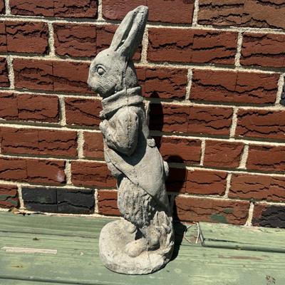 LOT 25P: Collection Of Concrete Yard Decor/Statues