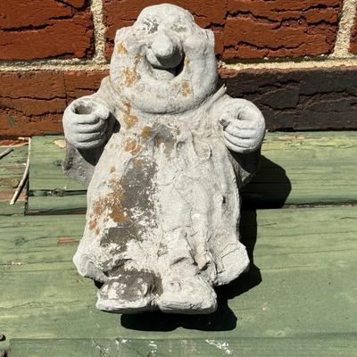 LOT 25P: Collection Of Concrete Yard Decor/Statues