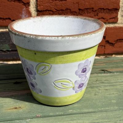 LOT 26P: Collection Of Beautiful Planters & Ceramic Mosaic Plant Stands