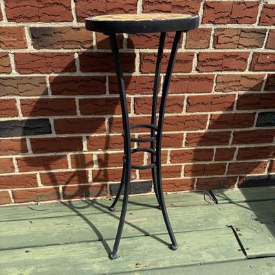LOT 26P: Collection Of Beautiful Planters & Ceramic Mosaic Plant Stands