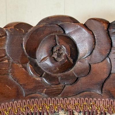 LOT 32B: Vintage Folding/Cane Back Wooden Rocking Chairs