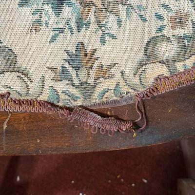 LOT 32B: Vintage Folding/Cane Back Wooden Rocking Chairs