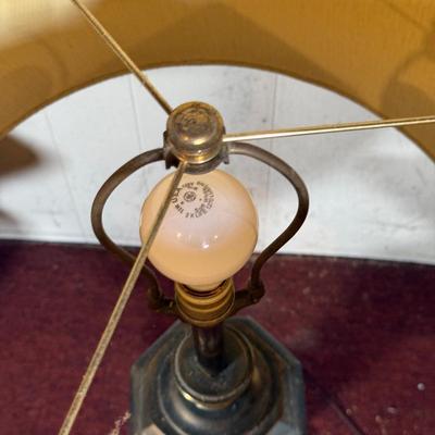 LOT 33: Pair Of Vintage Mid Century Stiffel Brass Table Lamps