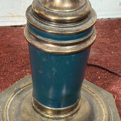 LOT 33: Pair Of Vintage Mid Century Stiffel Brass Table Lamps