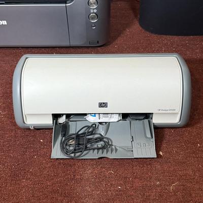 LOT 35B: HP DeskJet D1520, Cannon Printer K10377 & Omnitech Paper Shredder