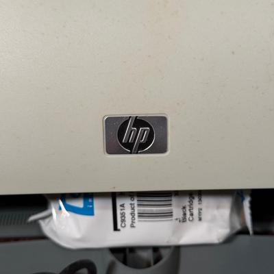 LOT 35B: HP DeskJet D1520, Cannon Printer K10377 & Omnitech Paper Shredder