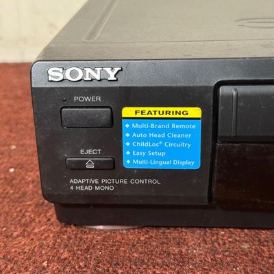LOT 39B: Sony Video Cassette Recorder SLV-478