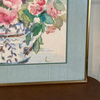 LOT 124B: "Wild Roses" Print by Nancy Lund