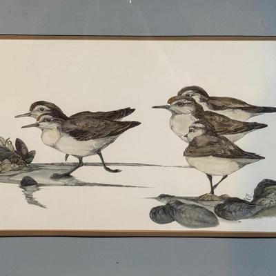 LOT 125B: Two Signed & Numbered Bird Themed Prints