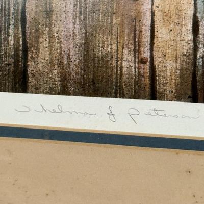 LOT 125B: Two Signed & Numbered Bird Themed Prints