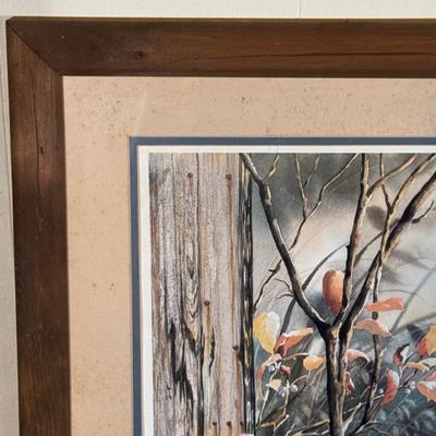 LOT 125B: Two Signed & Numbered Bird Themed Prints