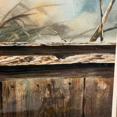 LOT 125B: Two Signed & Numbered Bird Themed Prints
