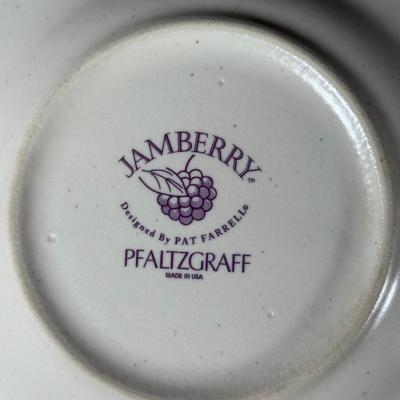 LOT 127B: Pfaltzgraff Jamberry Dinnerware Collection