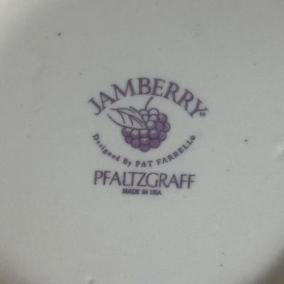 LOT 127B: Pfaltzgraff Jamberry Dinnerware Collection