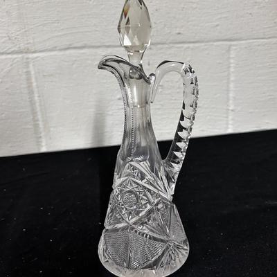 Cut glass Cruet