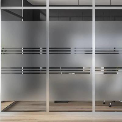 1 Roll Striped Frosted Glass Privacy Film - Modern Striped & Geometric Designs for Home - Shower Privacy Film, Window Privacy Film...