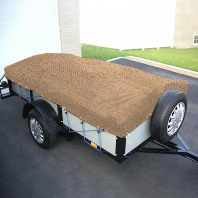 2-Pack 3' x 7' x Knitted Mesh Tarps - 85% Shade, Plant Shield, Equipment Protector, Sun Shade, etc