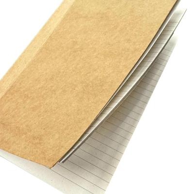 6-Pack Lined Notebook Bulk, Brown Kraft Paper Journals, Note Taking Book, Office Supplies
