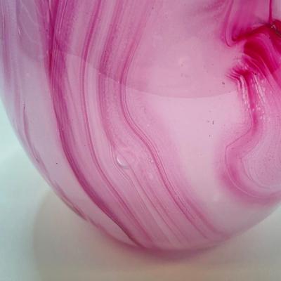 LOT 11: Gorgeous Pair of Art Glass Paperweights - One Signed and Dated by Artist