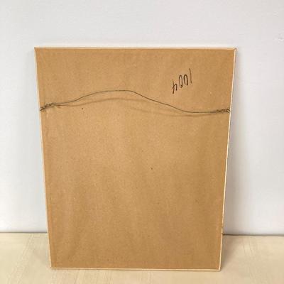 LOT 13: Framed Artwork "Pervenche" by Artist Pierre Joseph Redoute'