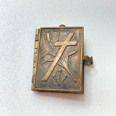 LOT 18: Large Collection of Religious Medals, Pins, Pendants and More