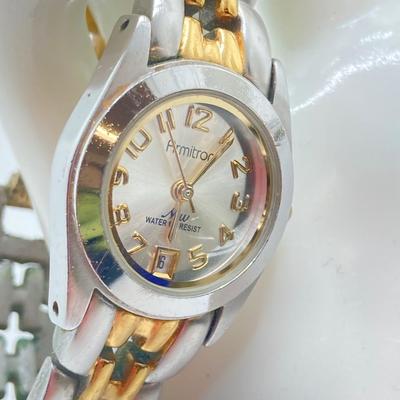 LOT 21: Watch Collection - Embe Swiss Watch, Armitron Now and Liz Claiborne