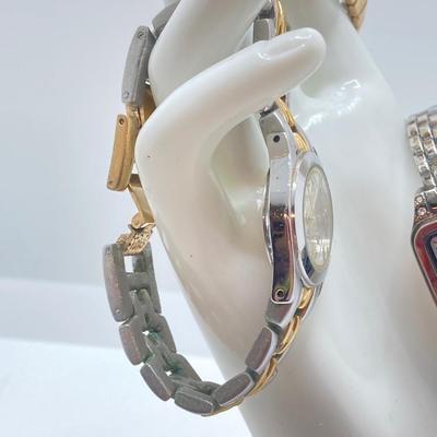 LOT 21: Watch Collection - Embe Swiss Watch, Armitron Now and Liz Claiborne