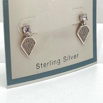 LOT 88: Pair of SAG Harbor Sterling Silver Earrings with Sugarfix by Baubebar 14k Gold Plated / Sterling Silver Earrings in Original...