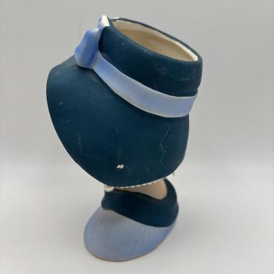 LOT 100: Vintage Napco Ware Lady Head Vase