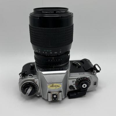 LOT 101: Nikon FG-20 35mm Film Camera w/50mm f/1.8 Lens