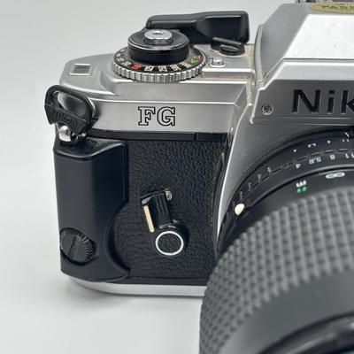 LOT 101: Nikon FG-20 35mm Film Camera w/50mm f/1.8 Lens