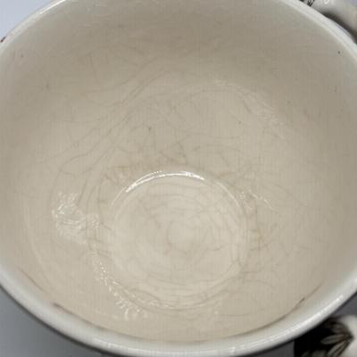 LOT 102: Vintage Johnson Bros., "The Friendly Village" Teacups (6) & Saucers (7), Franciscan "Poppy" Saucers (4)