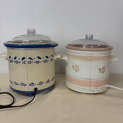 LOT 109: Rival Crock Pots - Untested